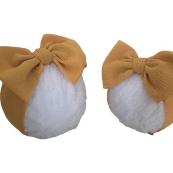 Matching Mommy & Me Headbands with Large Bow - Picture 3 of 3